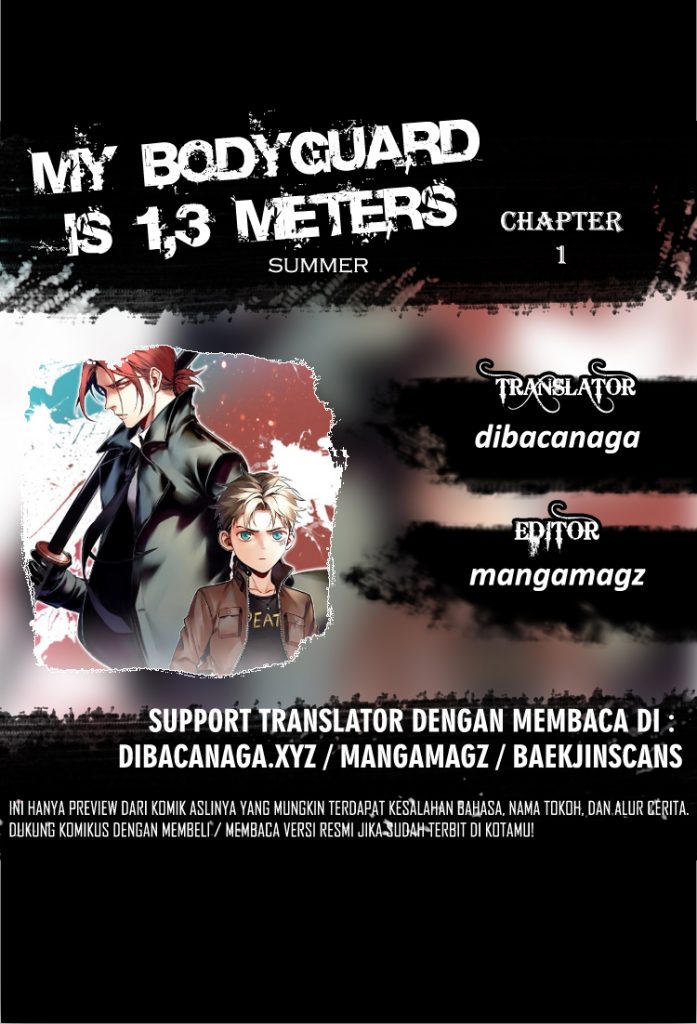 Komik My Bodyguard is 1,3 Meters Chapter 01 gambar nomor 1