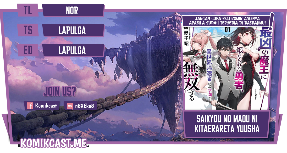 Komik Saikyou No Maou Ni Kitaerareta Yuusha Chapter 06 gambar nomor 1