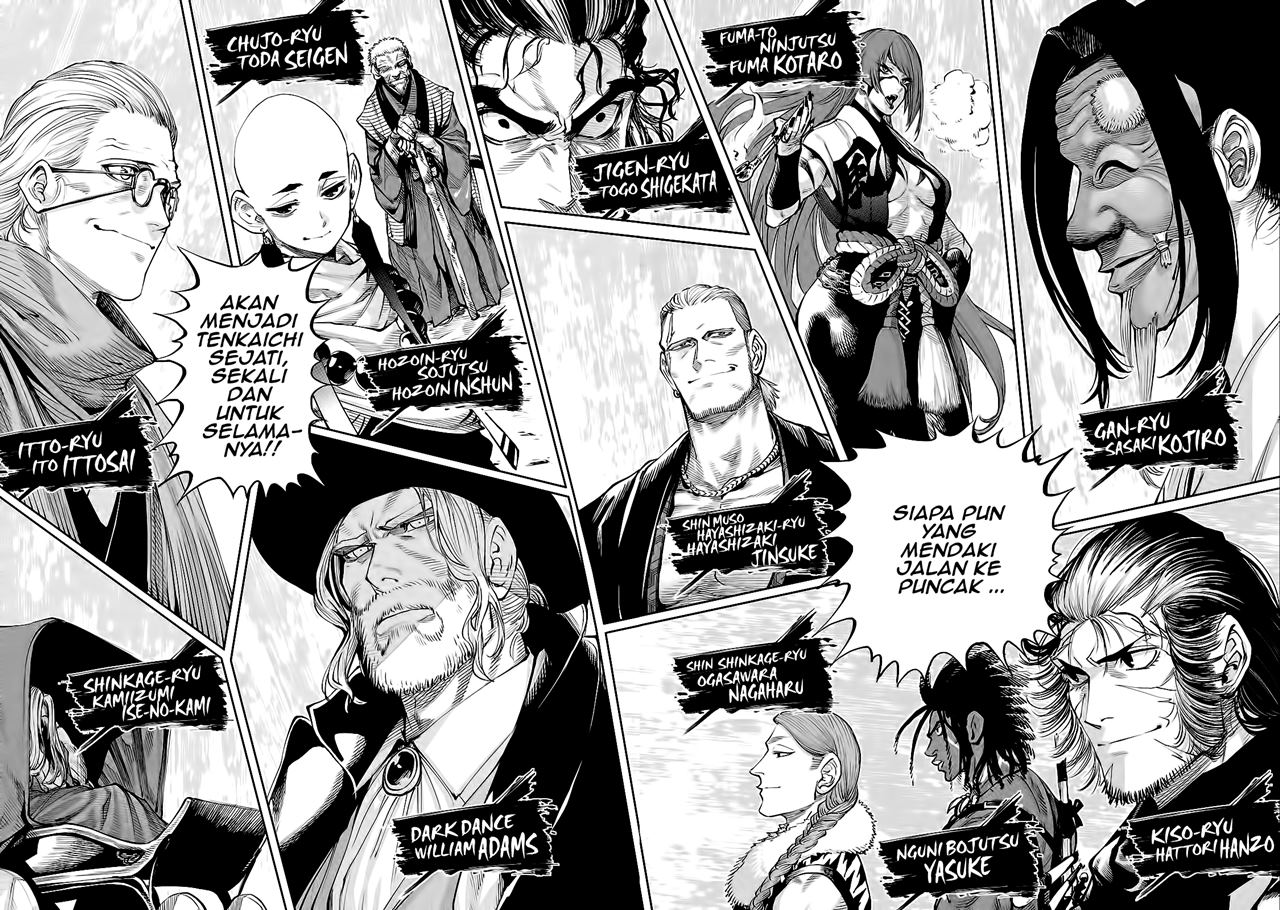 Tenkaichi – Nihon Saikyou Bugeisha Ketteisen Chapter 01.2 Gambar 42