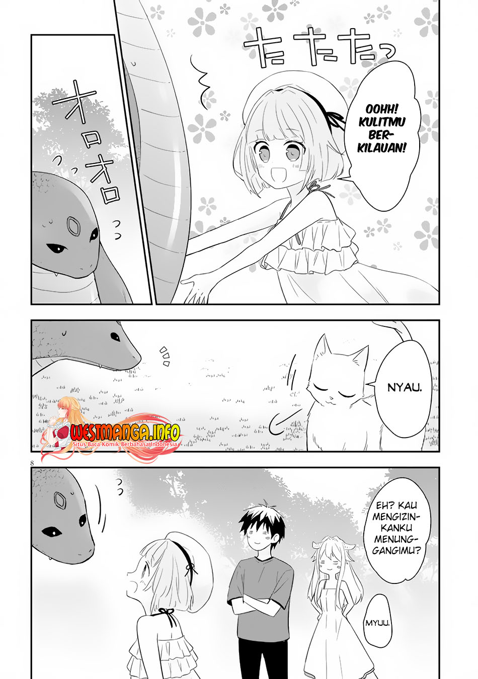 Maou ni Natte node – Dungeon Tsukutte Jingai Musume to Honobono suru Chapter 49 Gambar 10