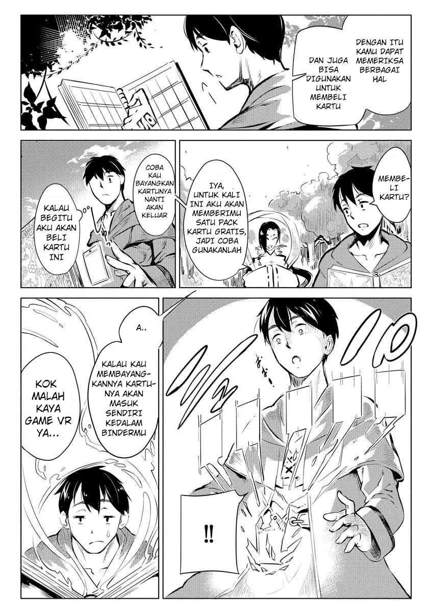 Deck Hitotsu de Isekai Tanbou Chapter 01 Gambar 15