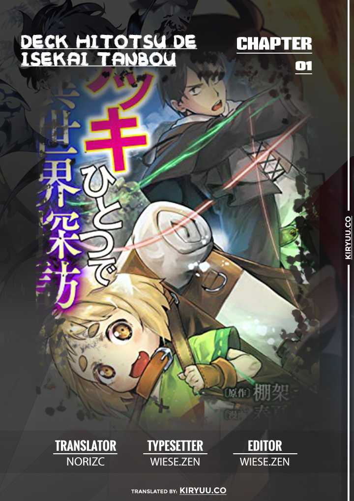 Manga Deck Hitotsu de Isekai Tanbou Chapter 01 gambar nomor 2