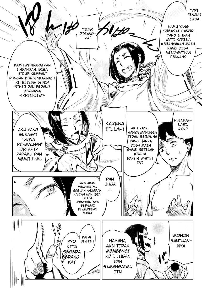 Deck Hitotsu de Isekai Tanbou Chapter 01 Gambar 9