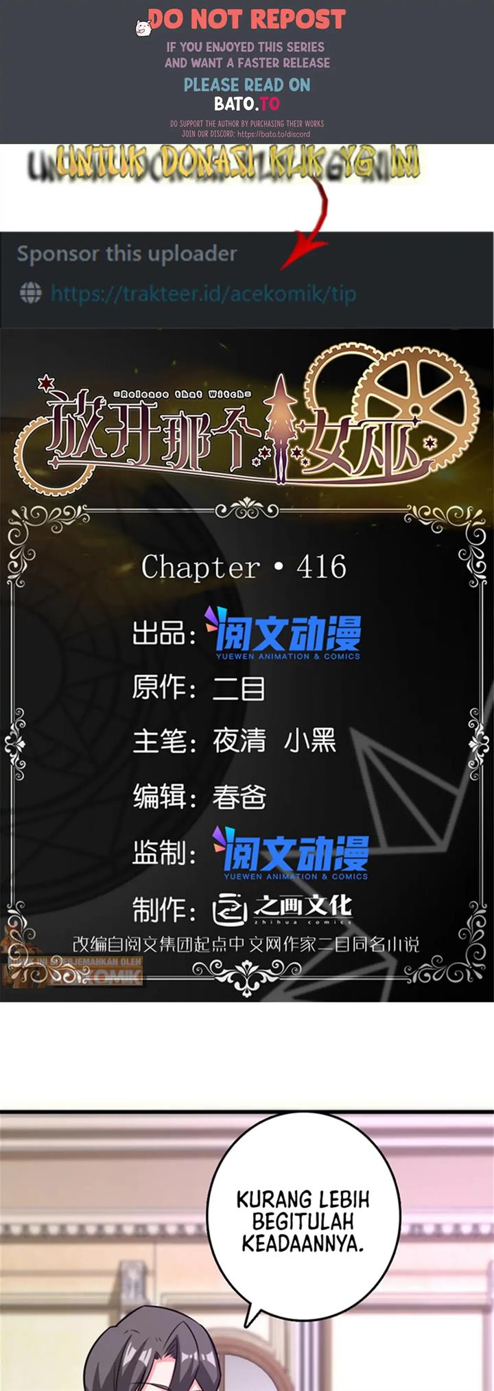 Komik Release That Witch Chapter 416 gambar nomor 1