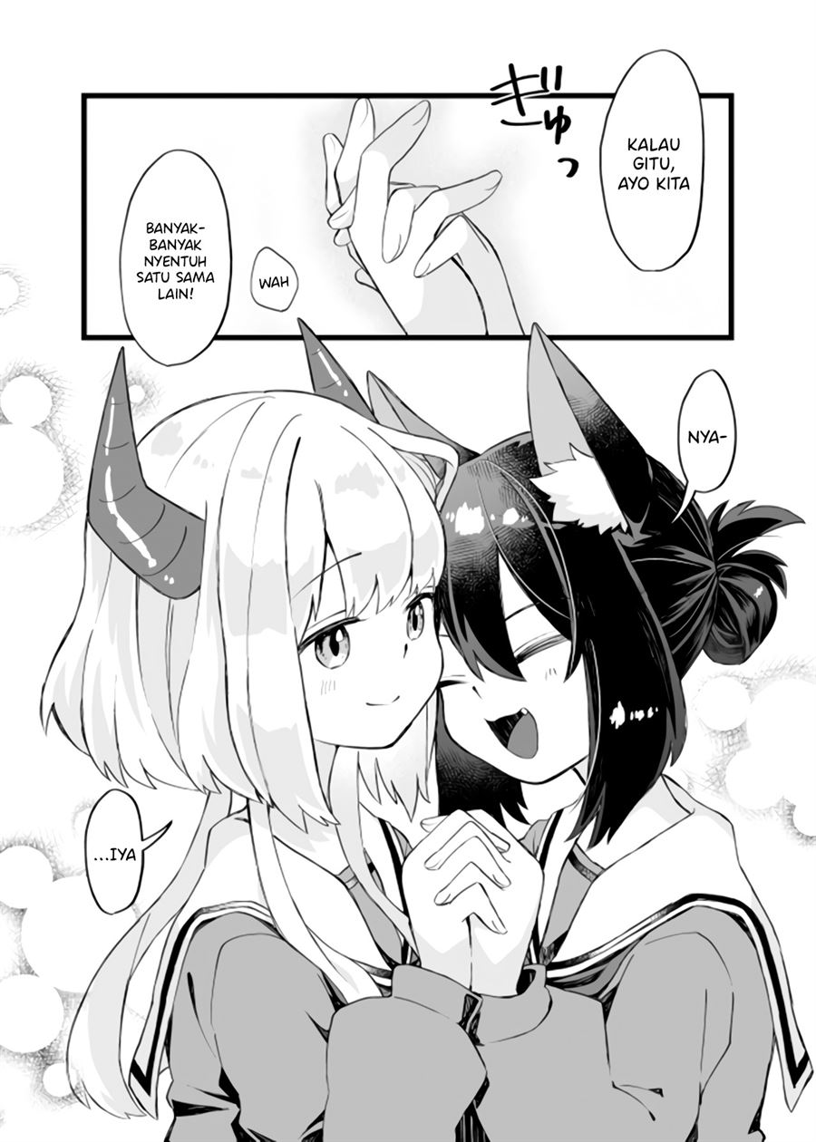 A Story About a Dragon Girl and a Cat Girl Skipping School Chapter 00.1 Gambar 4