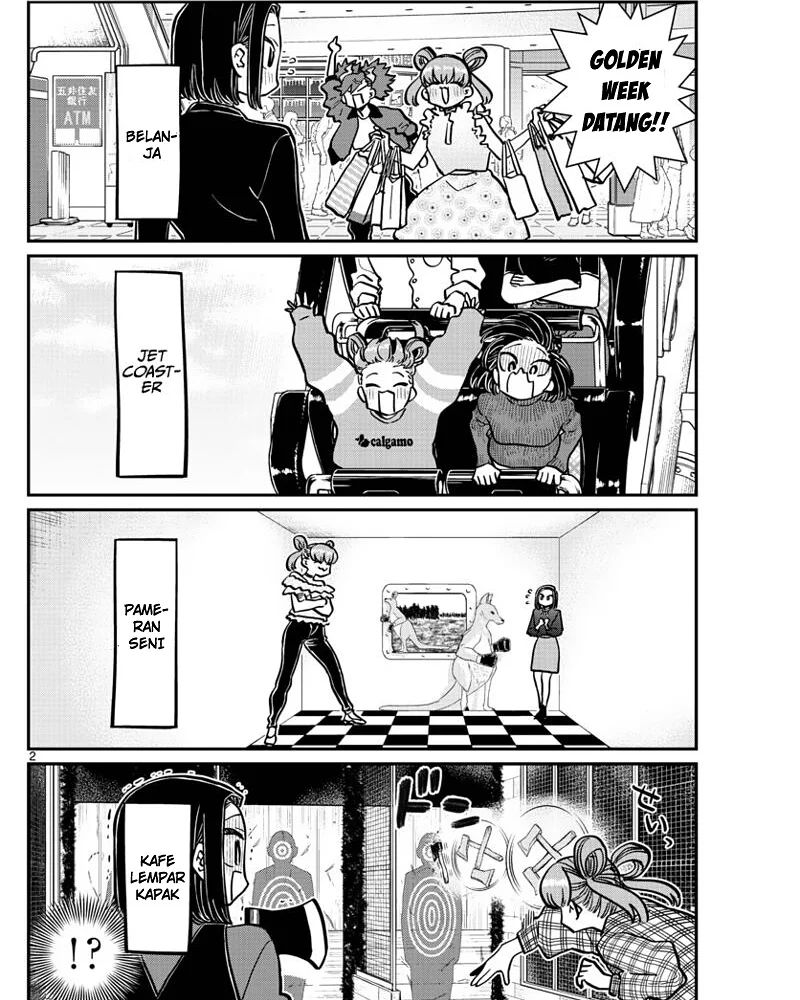 Manga Komi-san wa Komyushou Desu Chapter 351 gambar nomor 2