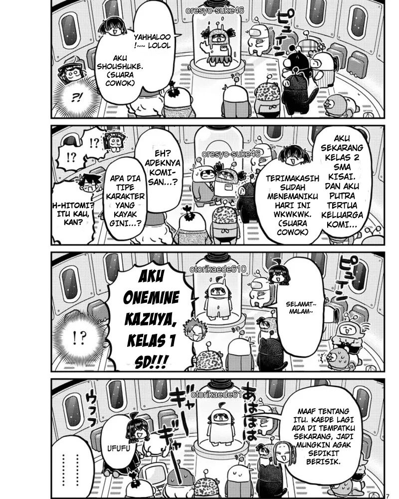 Komi-san wa Komyushou Desu Chapter 352 Gambar 7
