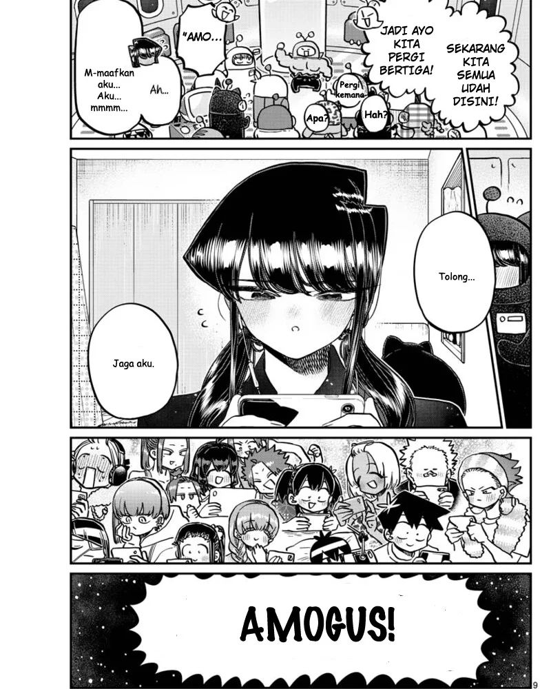 Komi-san wa Komyushou Desu Chapter 352 Gambar 9