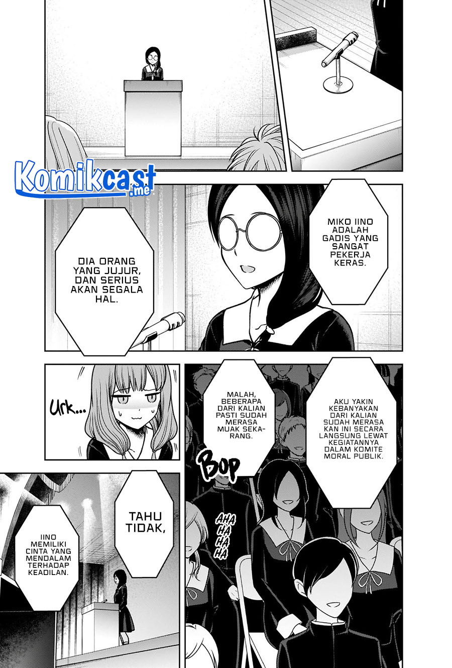 Kaguya-sama wa Kokurasetai – Tensai-tachi no Renai Zunousen Chapter 275 Gambar 10