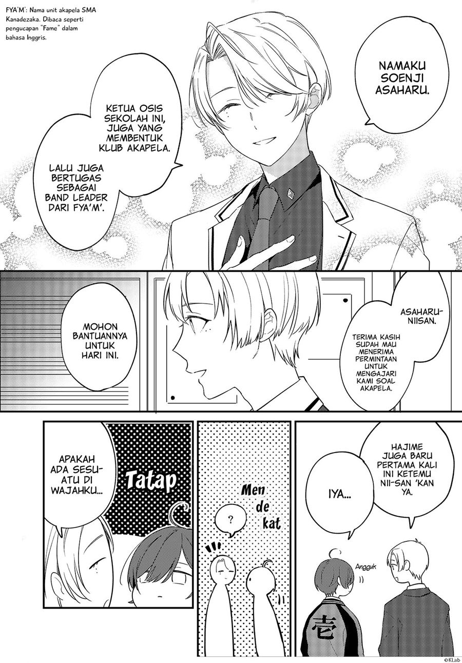 -Aoppella!?- Hajimari no Playlist Chapter 6 Gambar 3