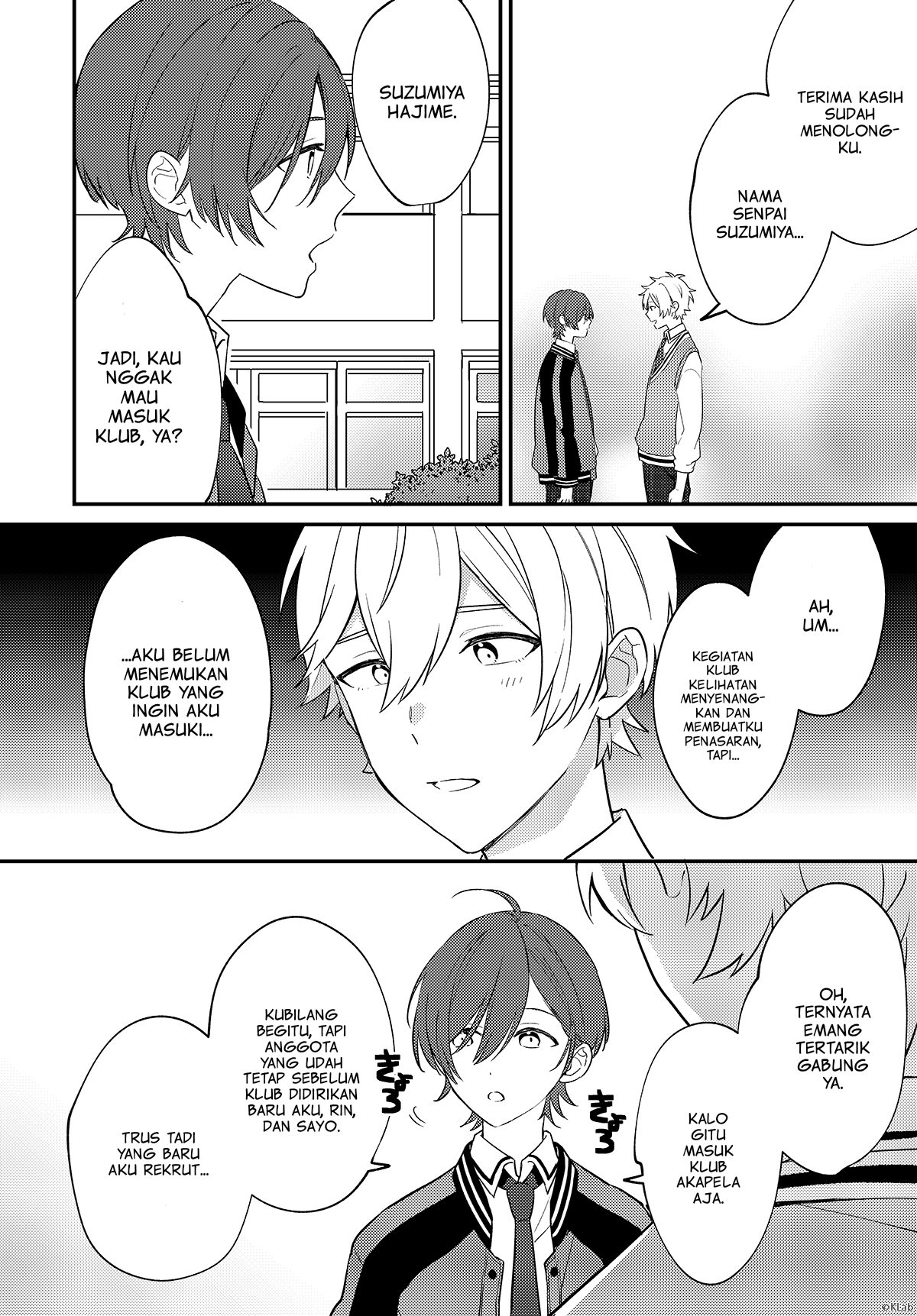 -Aoppella!?- Hajimari no Playlist Chapter 4 Gambar 6