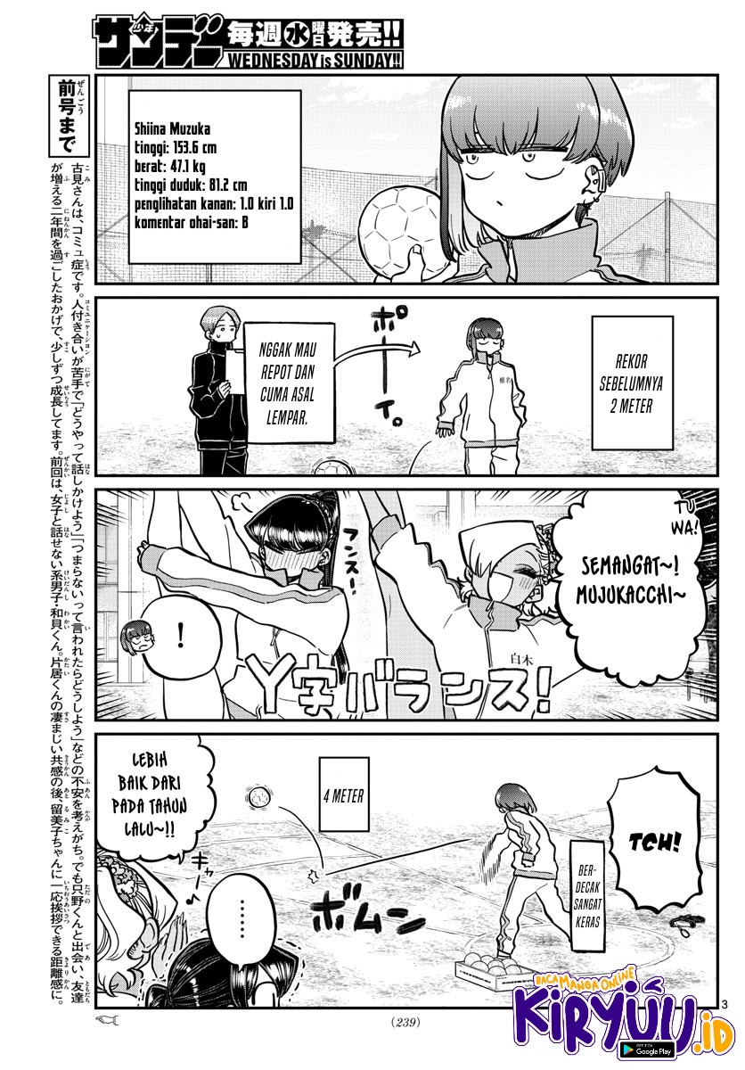 Komi-san wa Komyushou Desu Chapter 346 Gambar 4