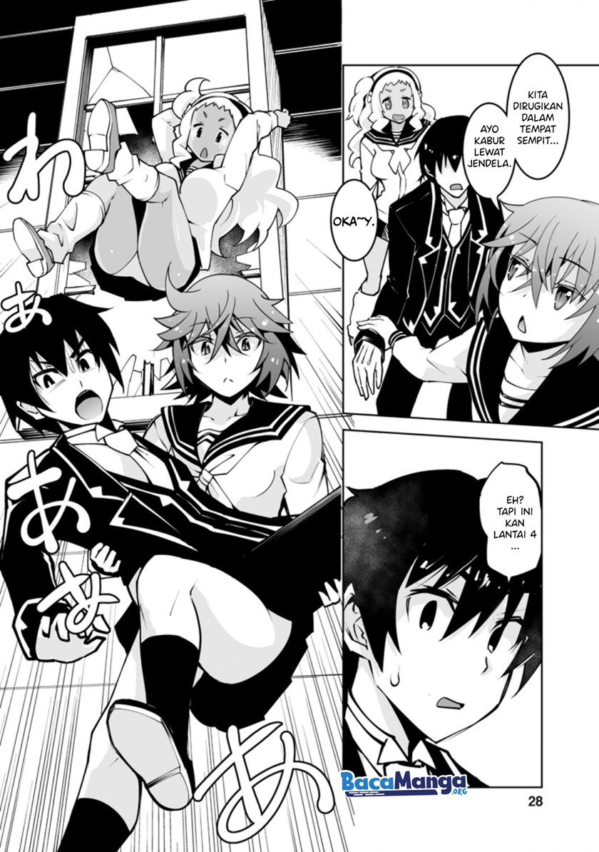 Class Ten’i de Ore dake Haburareta no de, Doukyuusei Harem Tsukuru Koto ni shita Chapter 16 Gambar 27