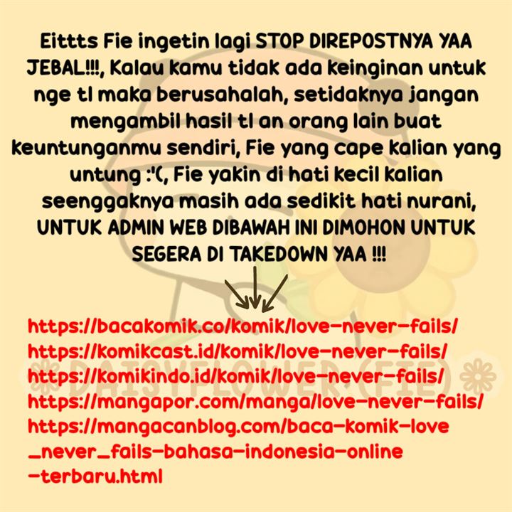 Love Never Fails Chapter 22 Gambar 50