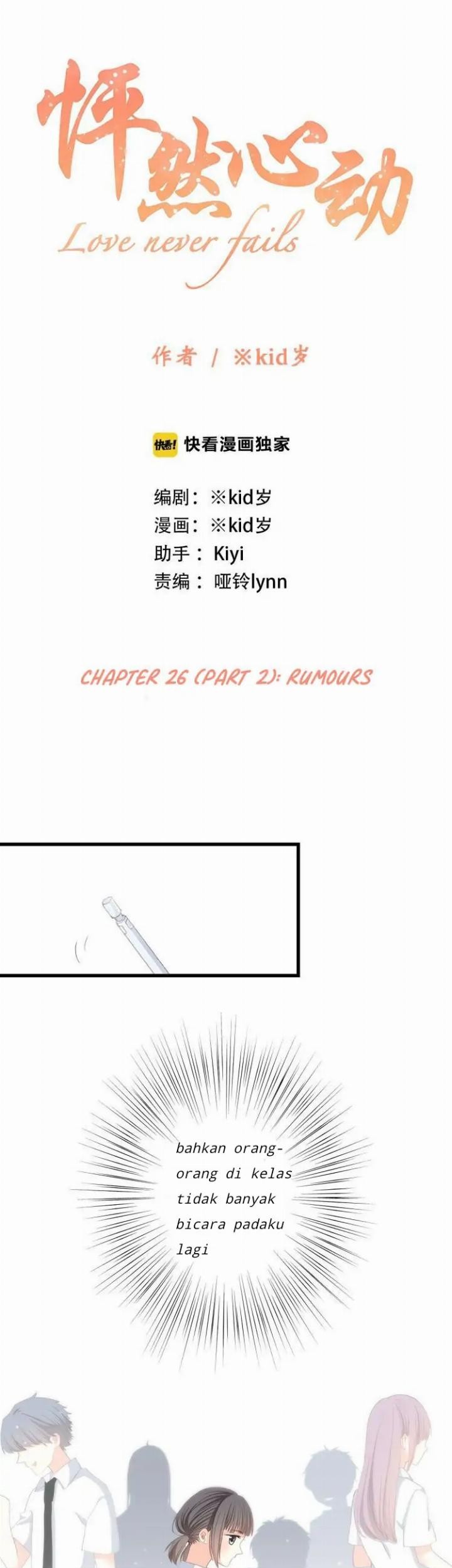 Komik Love Never Fails Chapter 26.2 gambar nomor 1