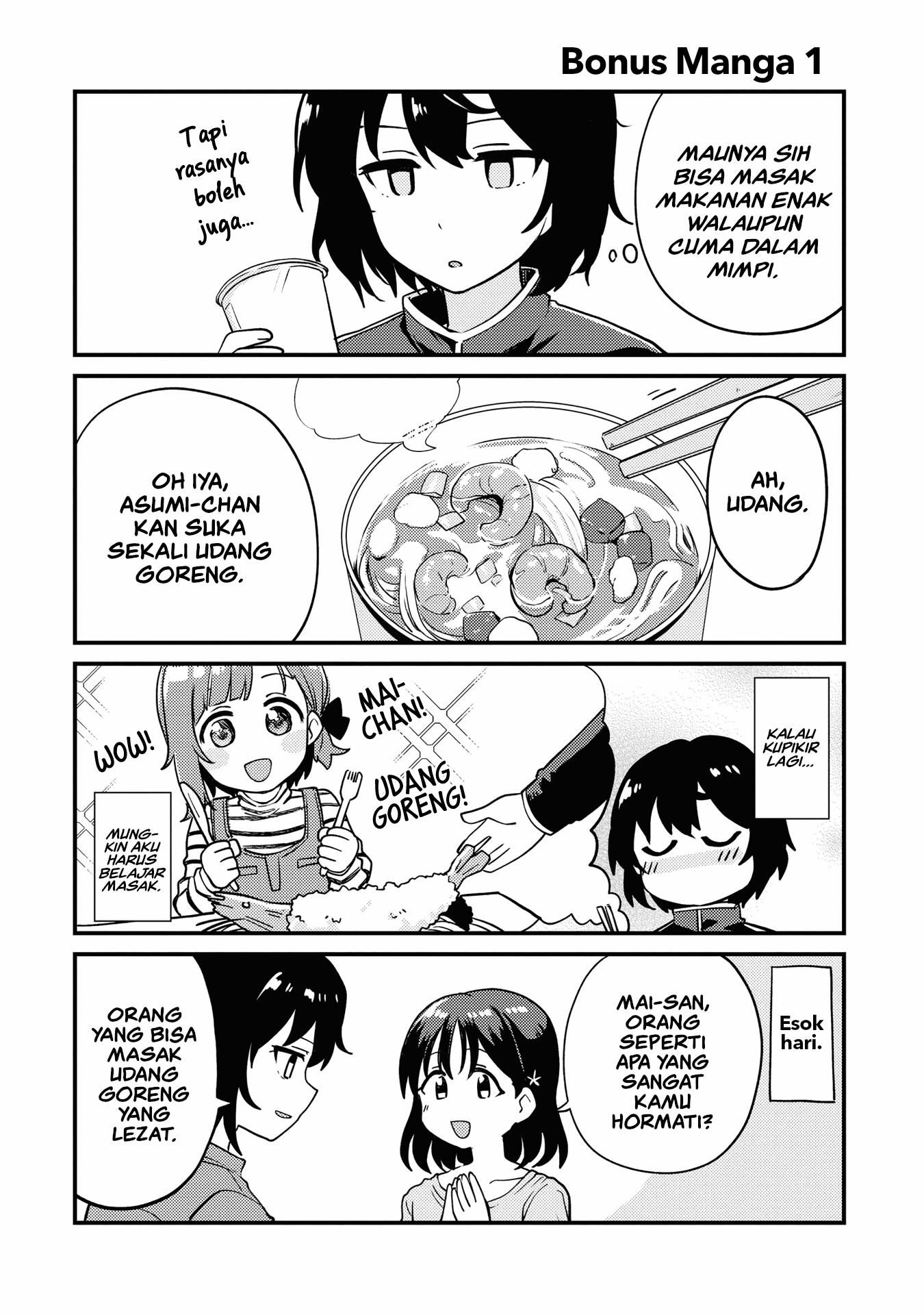Komik Asumi-chan wa Les Fuuzoku ni Kyoumi ga Arimasu! Chapter 5.1 gambar nomor 1