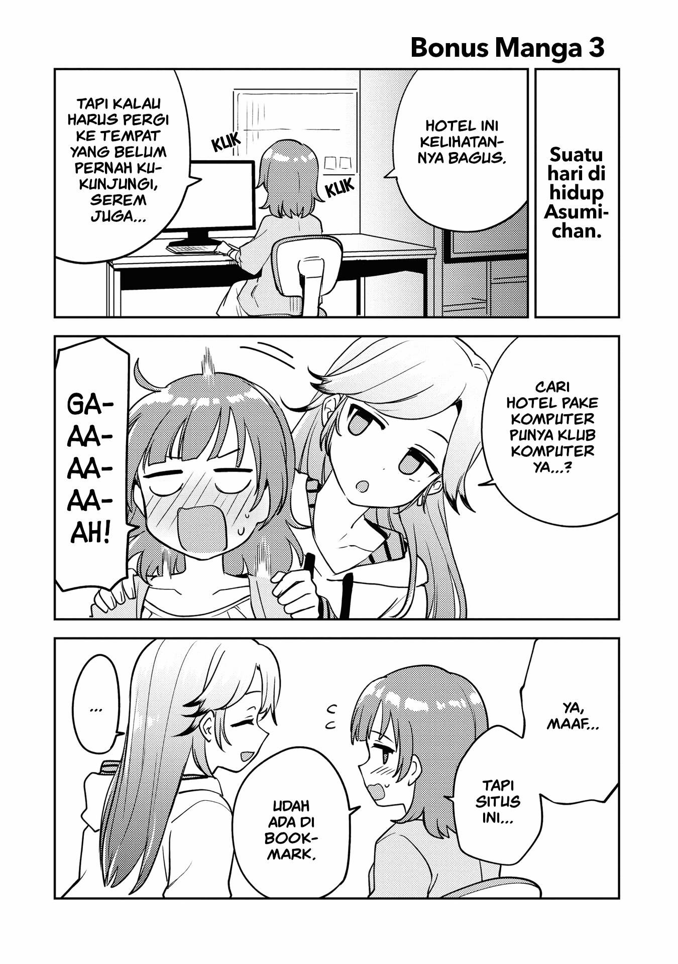 Asumi-chan wa Les Fuuzoku ni Kyoumi ga Arimasu! Chapter 5.1 Gambar 3