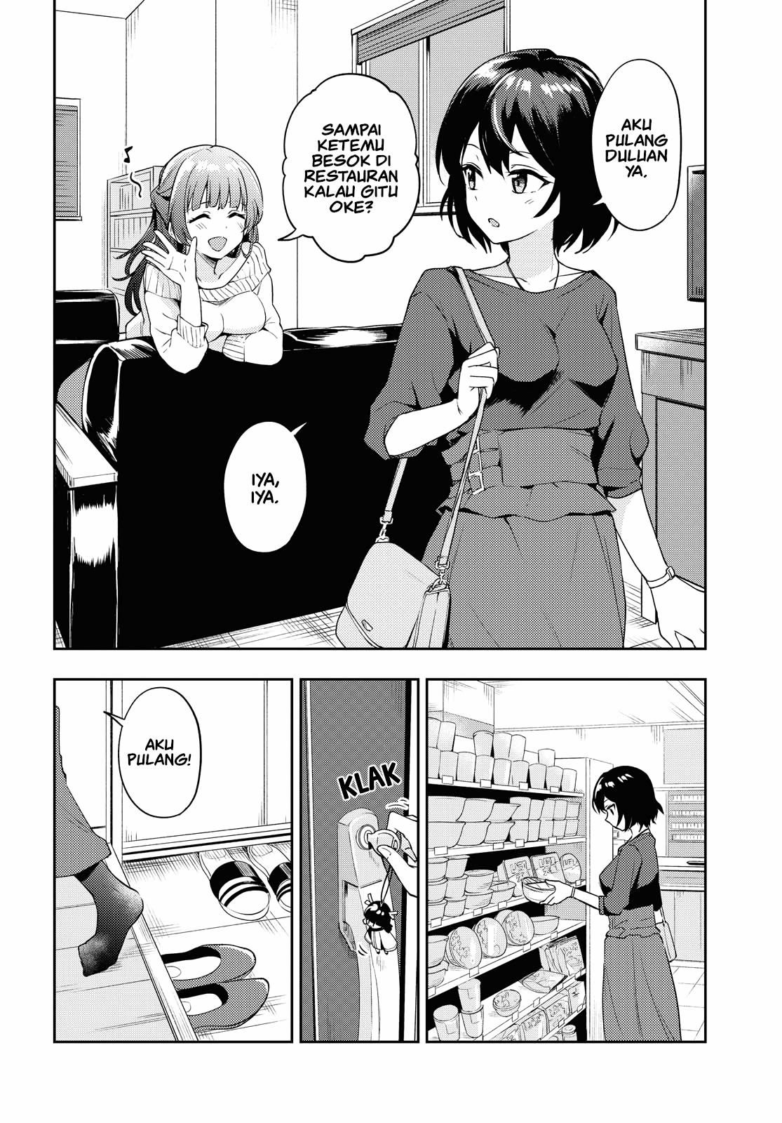 Manga Asumi-chan wa Les Fuuzoku ni Kyoumi ga Arimasu! Chapter 5 gambar nomor 2