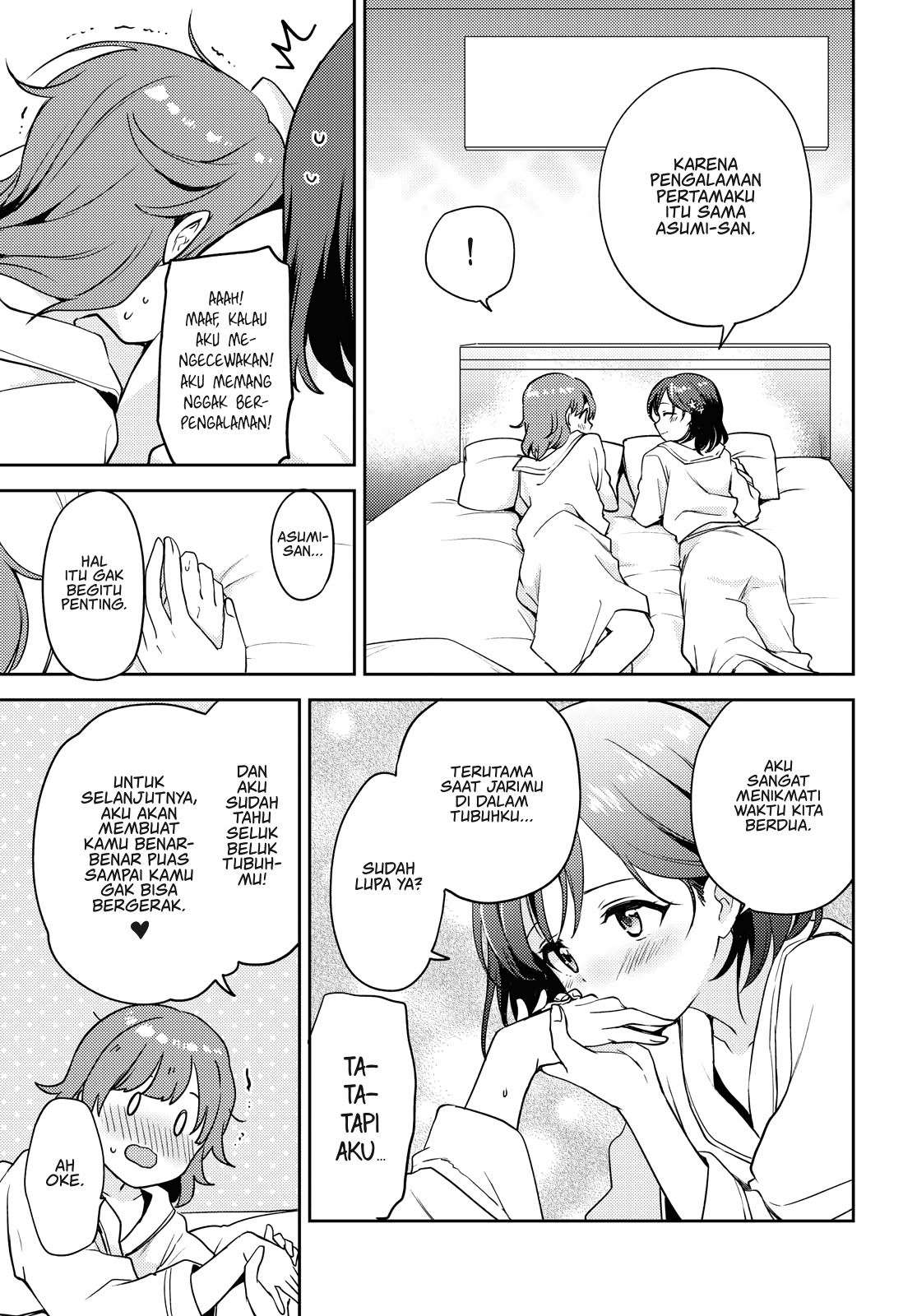 Asumi-chan wa Les Fuuzoku ni Kyoumi ga Arimasu! Chapter 4 Gambar 23