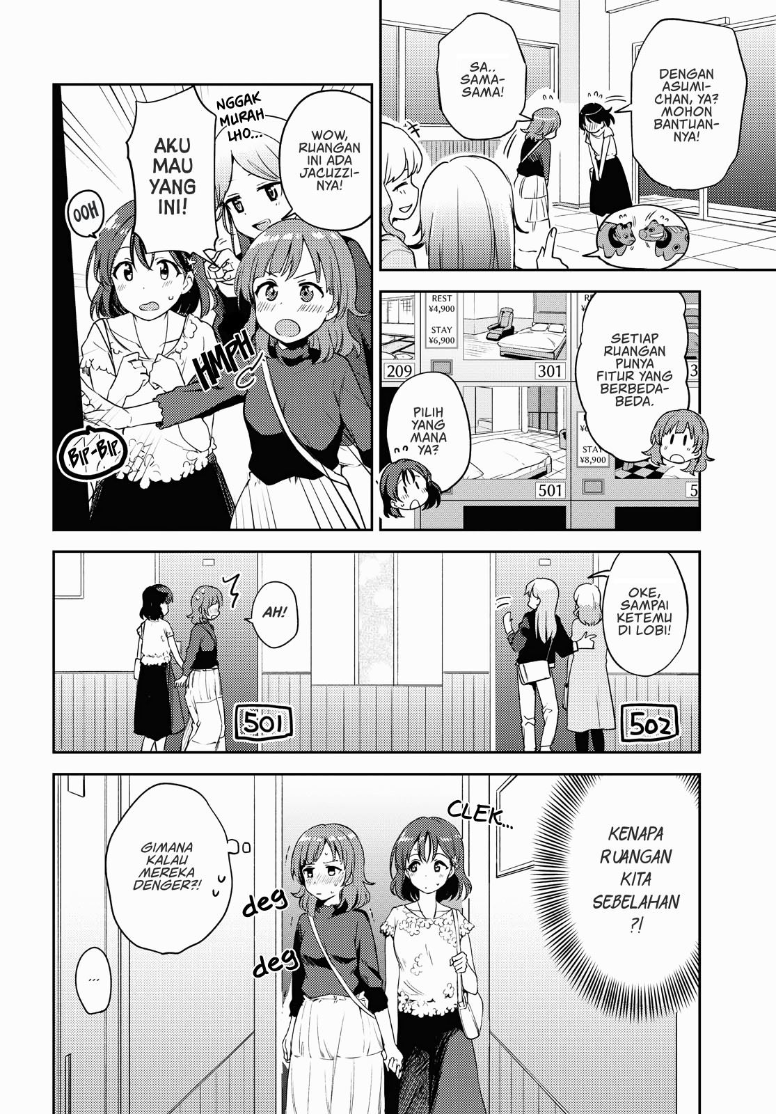 Asumi-chan wa Les Fuuzoku ni Kyoumi ga Arimasu! Chapter 4 Gambar 4