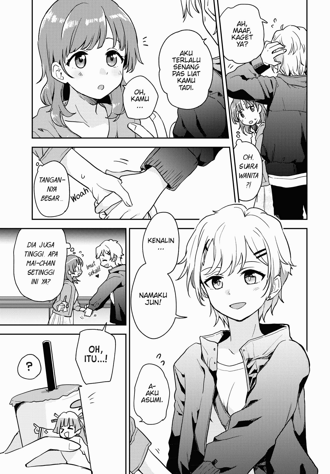 Asumi-chan wa Les Fuuzoku ni Kyoumi ga Arimasu! Chapter 2 Gambar 13