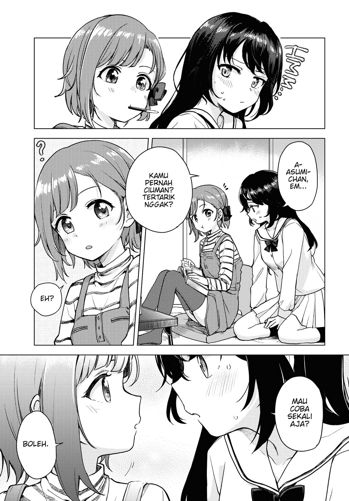 Asumi-chan wa Les Fuuzoku ni Kyoumi ga Arimasu! Chapter 1 Gambar 7