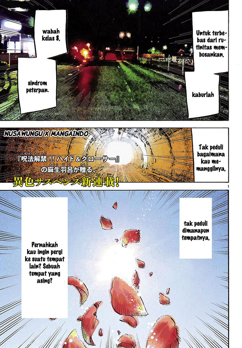 Manga Alice in Borderland Chapter 1 gambar nomor 2