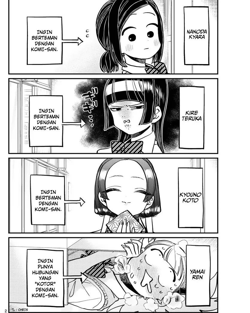 Manga Komi-san wa Komyushou Desu Chapter 369 gambar nomor 2