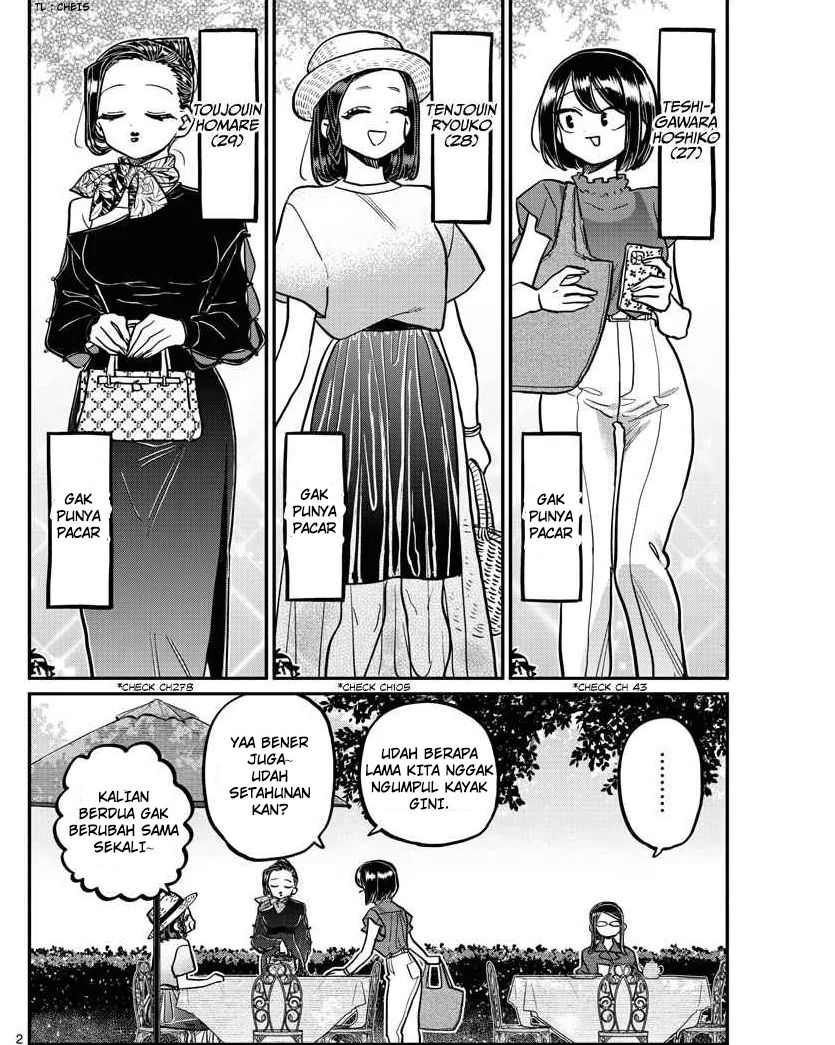 Manga Komi-san wa Komyushou Desu Chapter 367 gambar nomor 2