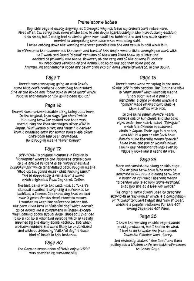 GIRLS und PANZER – GIRLS & SCP Chapter 00.1 Gambar 3