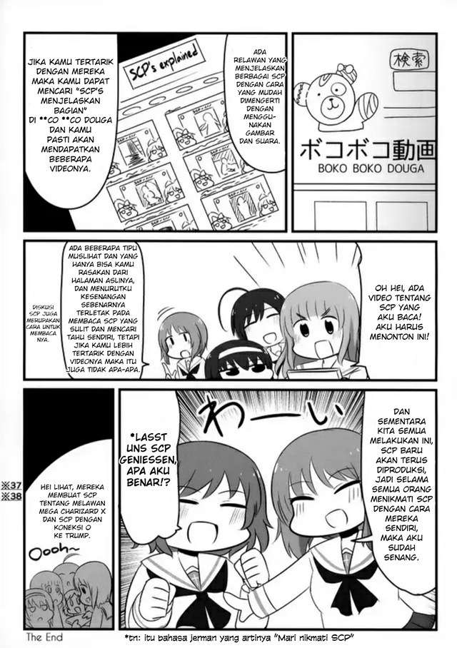 GIRLS und PANZER – GIRLS & SCP Chapter 00.1 Gambar 30