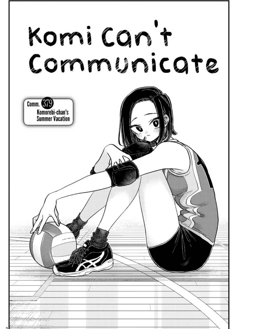 Manga Komi-san wa Komyushou Desu Chapter 379 gambar nomor 2