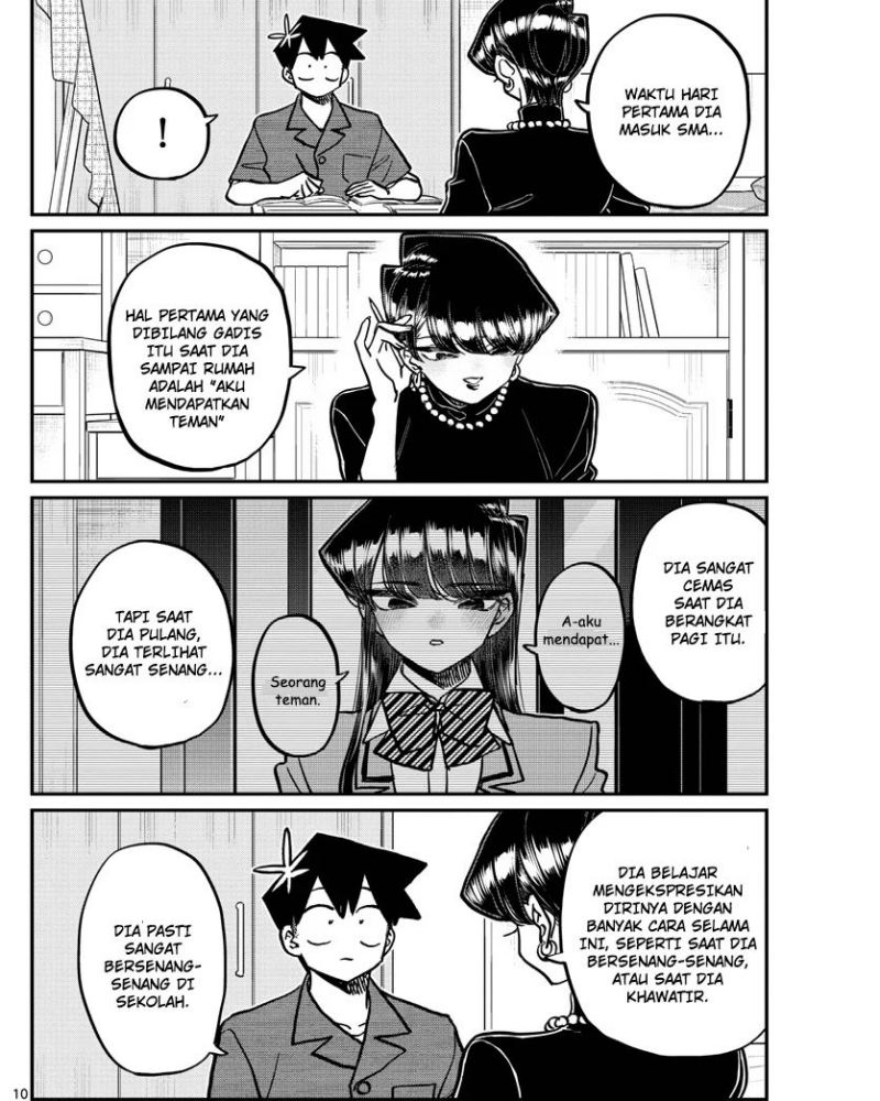 Komi-san wa Komyushou Desu Chapter 378 Gambar 10
