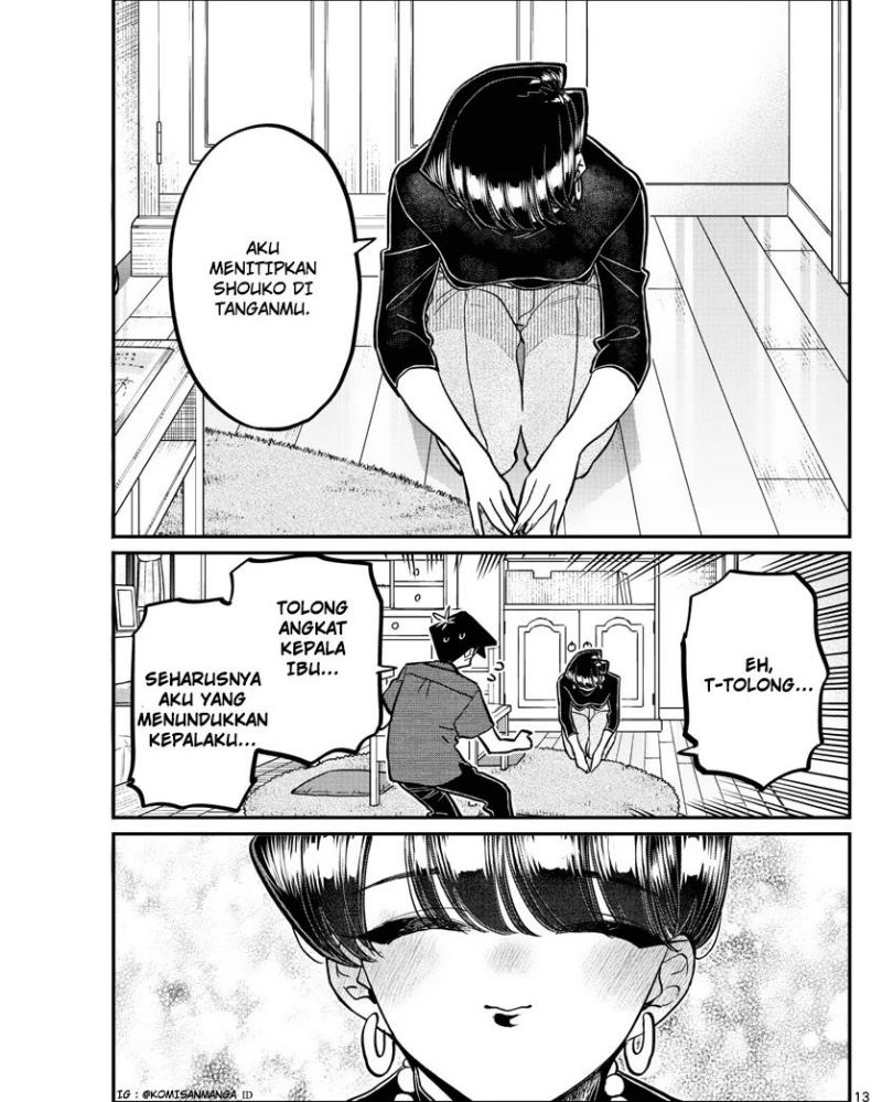 Komi-san wa Komyushou Desu Chapter 378 Gambar 13
