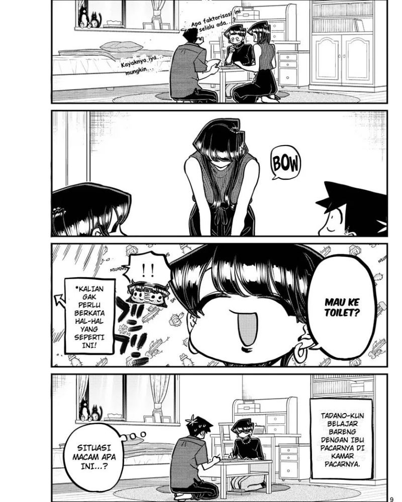 Komi-san wa Komyushou Desu Chapter 378 Gambar 9