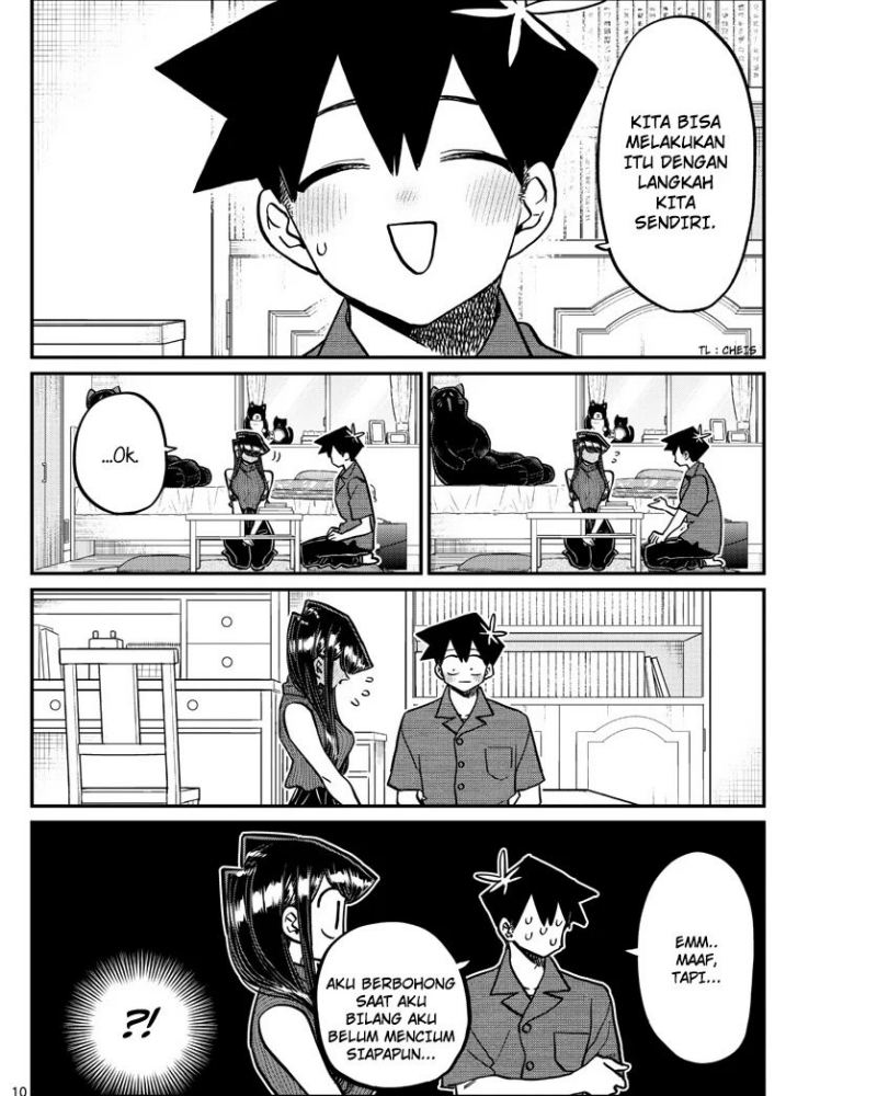 Komi-san wa Komyushou Desu Chapter 374 Gambar 10