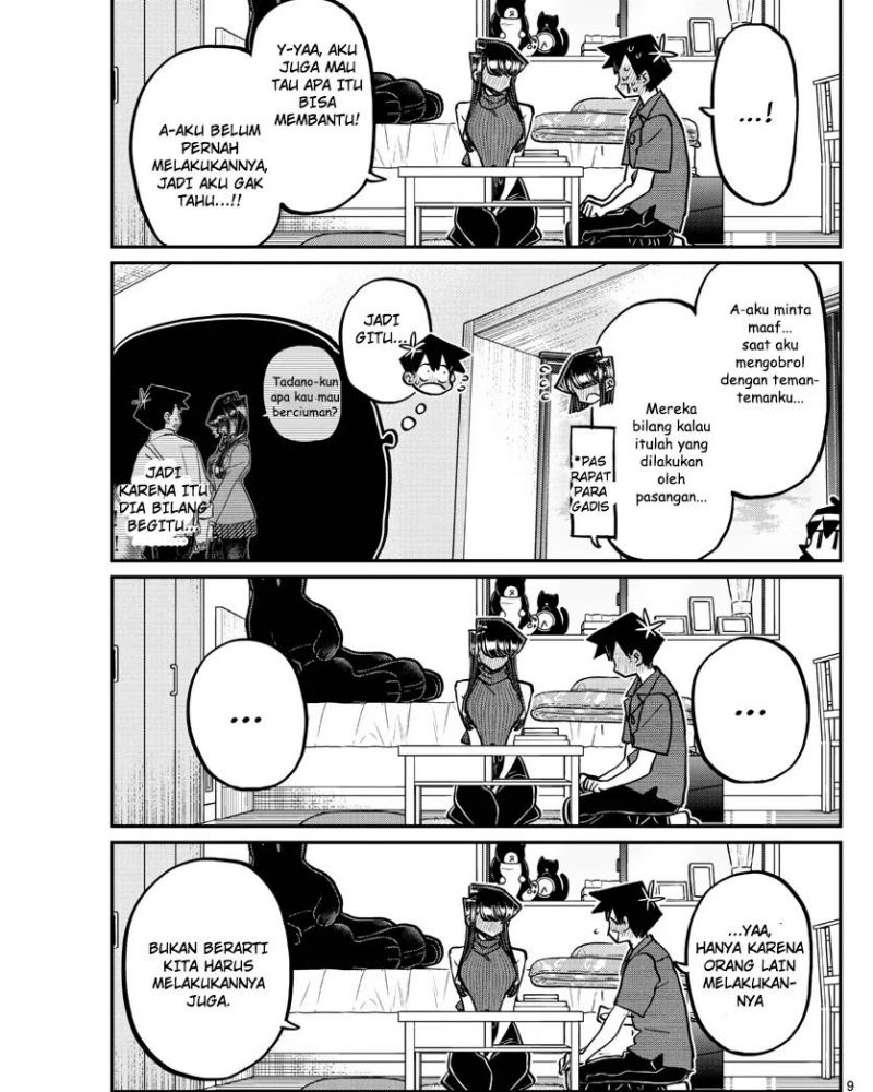 Komi-san wa Komyushou Desu Chapter 374 Gambar 9