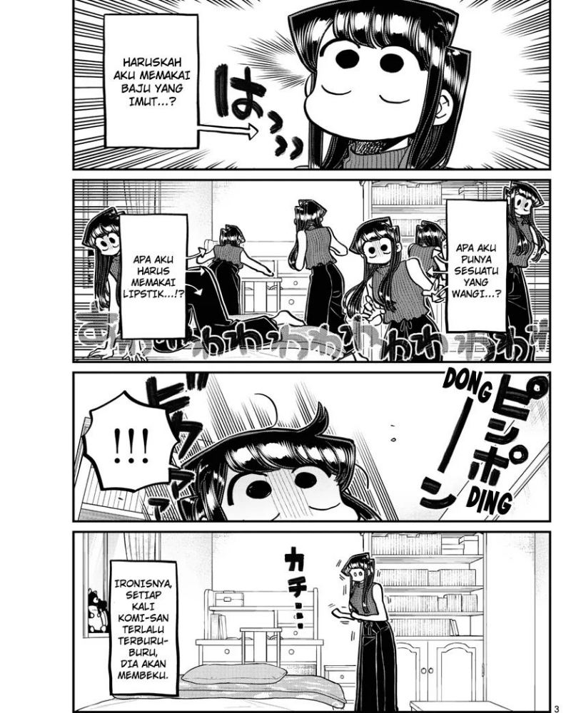 Komi-san wa Komyushou Desu Chapter 377 Gambar 3