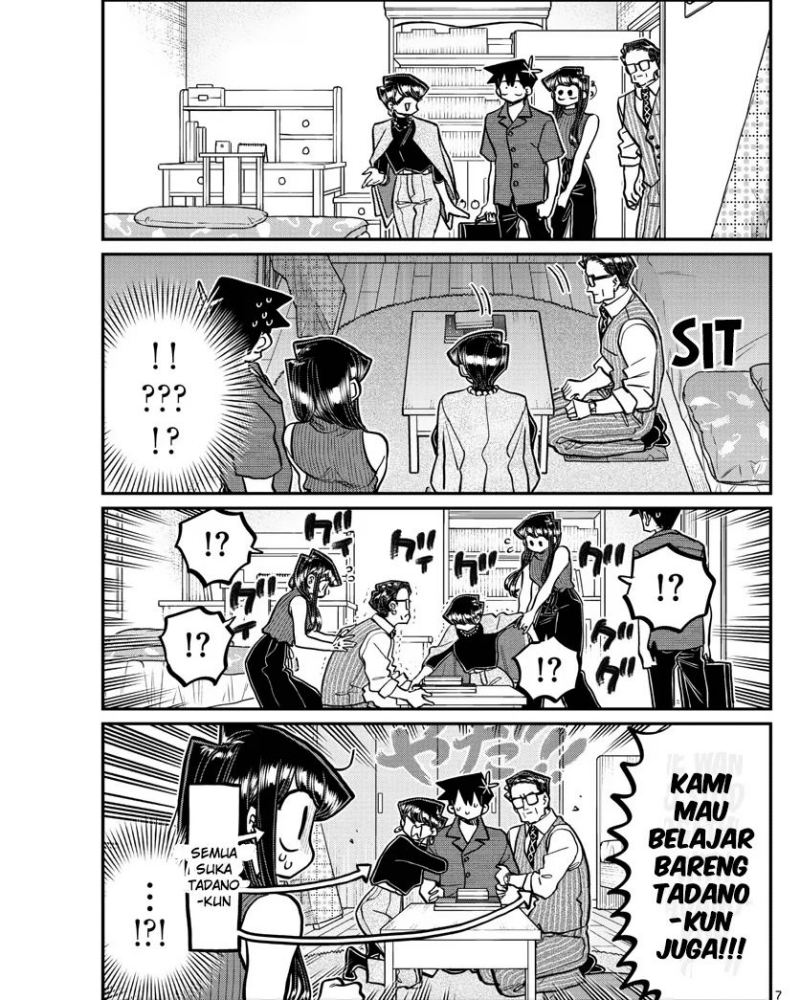 Komi-san wa Komyushou Desu Chapter 377 Gambar 7
