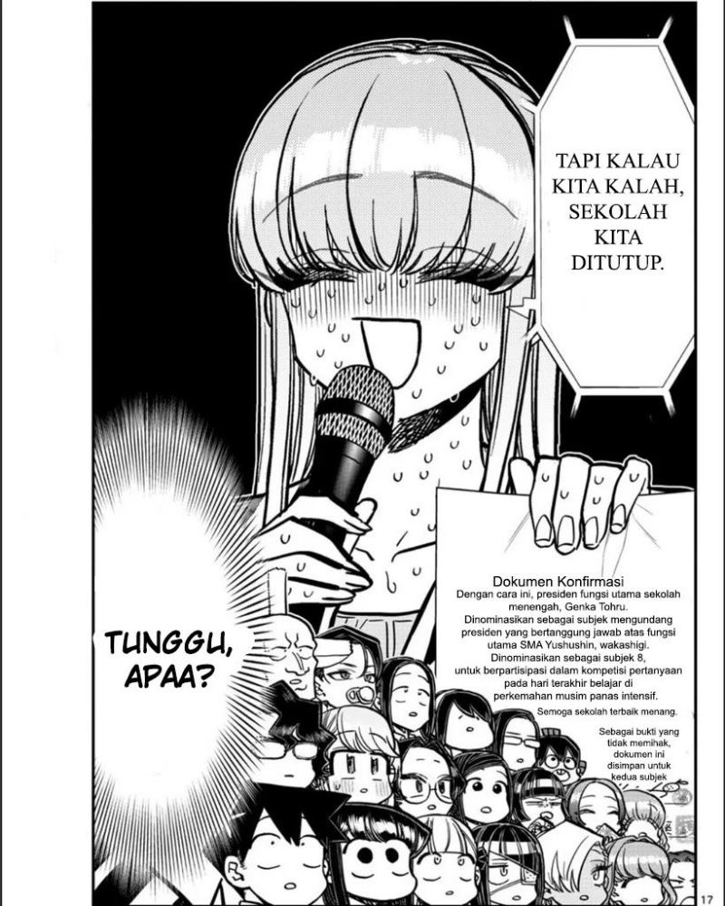 Komi-san wa Komyushou Desu Chapter 376 Gambar 8