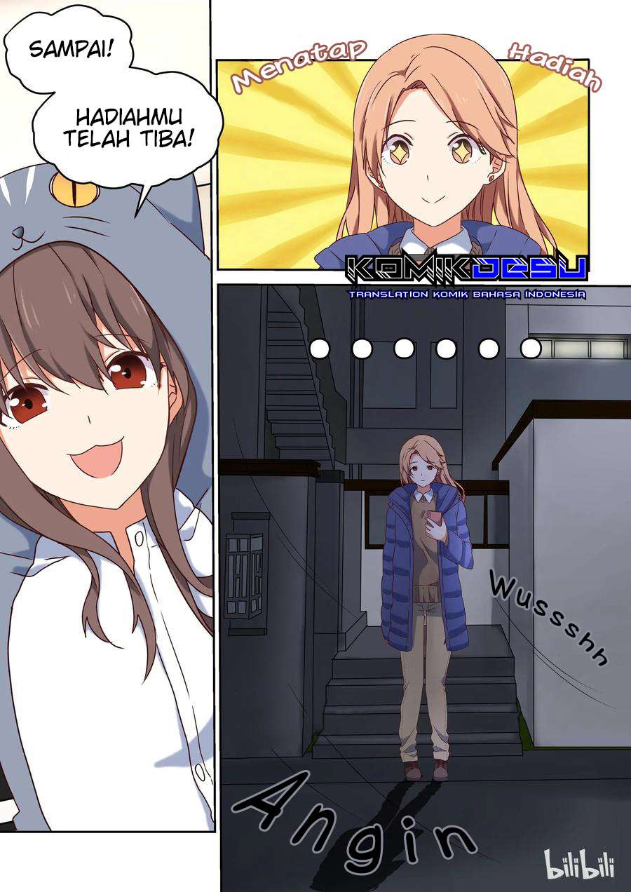 I Decided to Offer Myself to Motivate Senpai Chapter 3.5 Gambar 7