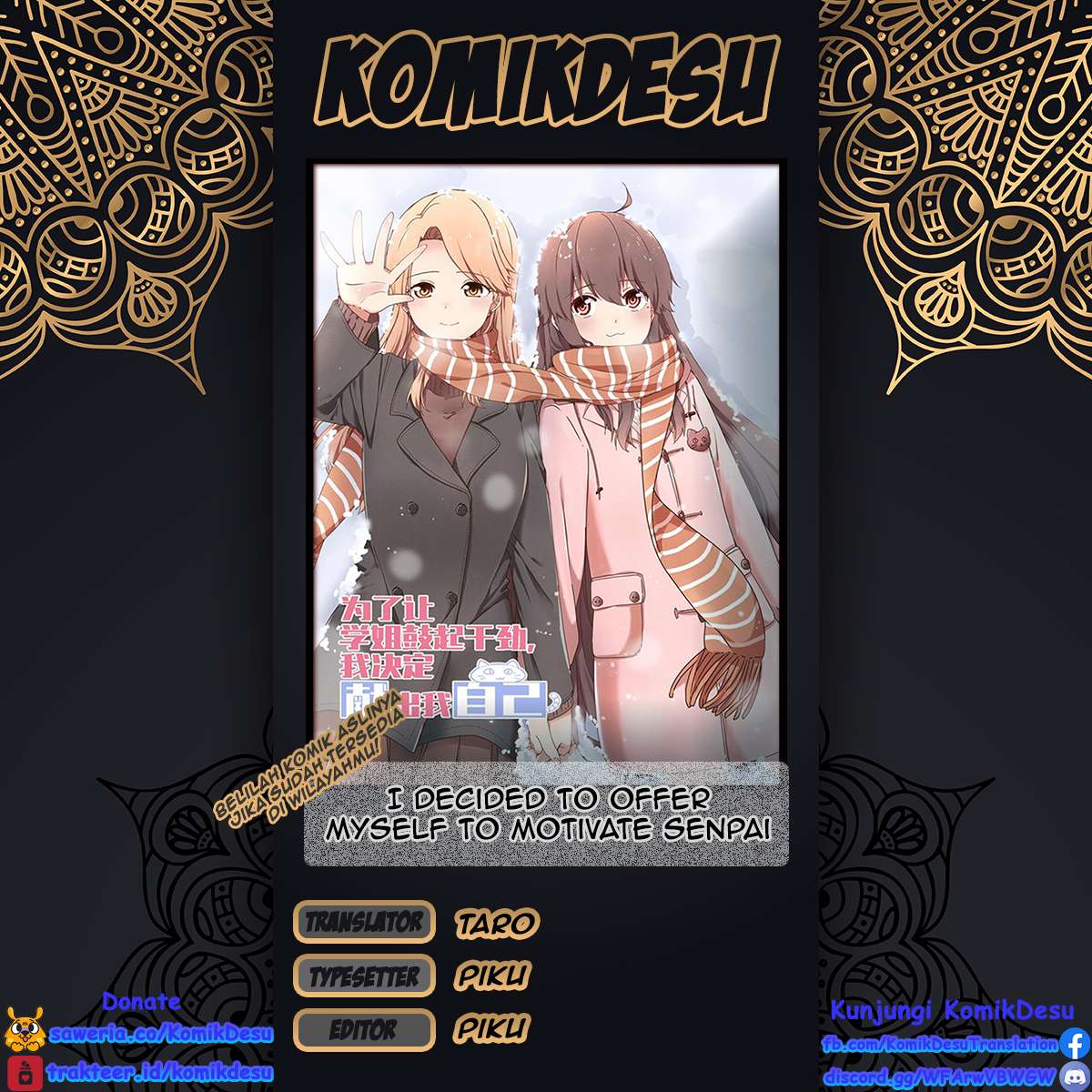 Komik I Decided to Offer Myself to Motivate Senpai Chapter 4 gambar nomor 1