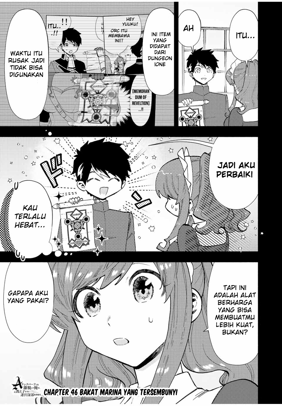 Manga A Rank Party wo Ridatsu Shita Ore wa, Moto Oshiego Tachi to Meikyuu Shinbu wo Mezasu Chapter 46 gambar nomor 2