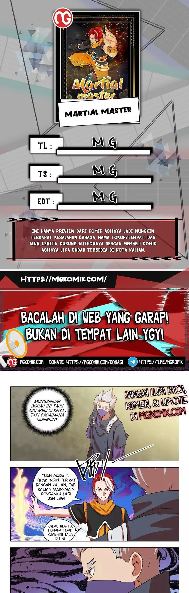 Komik Martial Master Chapter 548 gambar nomor 1