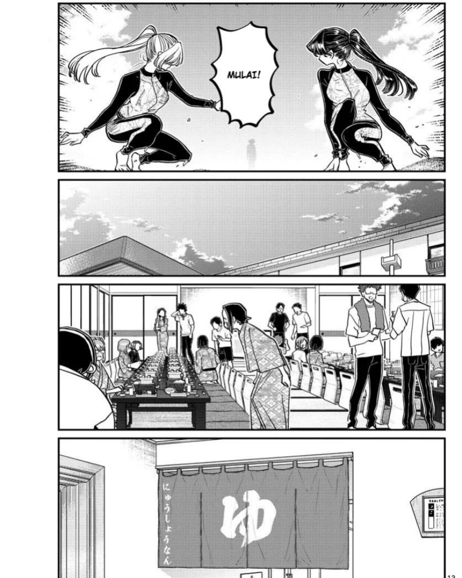Komi-san wa Komyushou Desu Chapter 381 Gambar 13