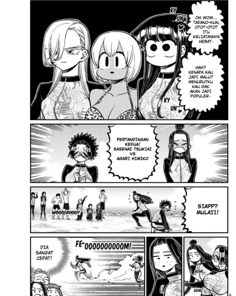 Komi-san wa Komyushou Desu Chapter 381 Gambar 9