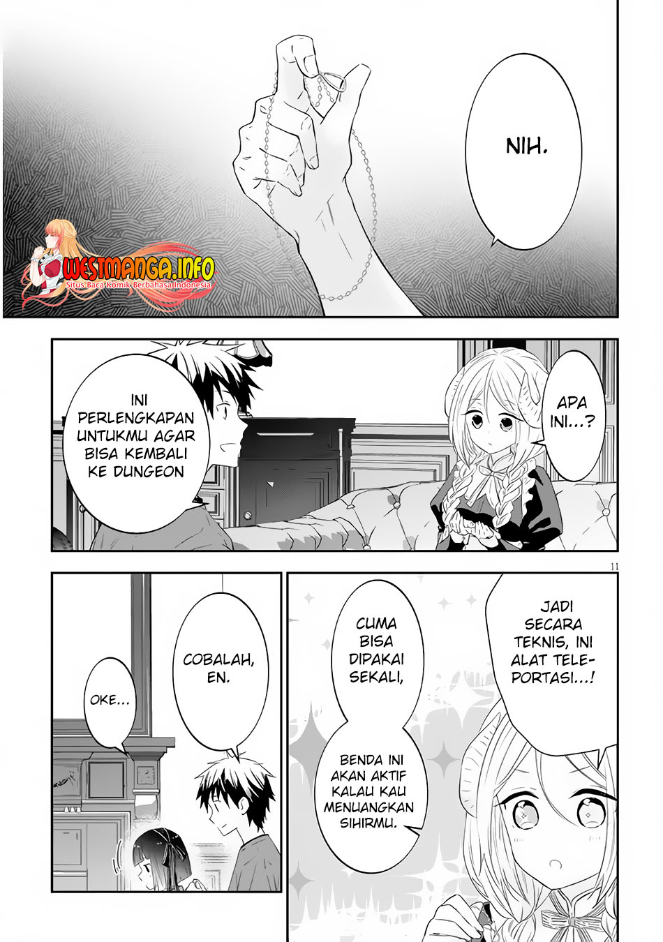 Manga Maou ni Natte node – Dungeon Tsukutte Jingai Musume to Honobono suru Chapter 53.2 gambar nomor 2