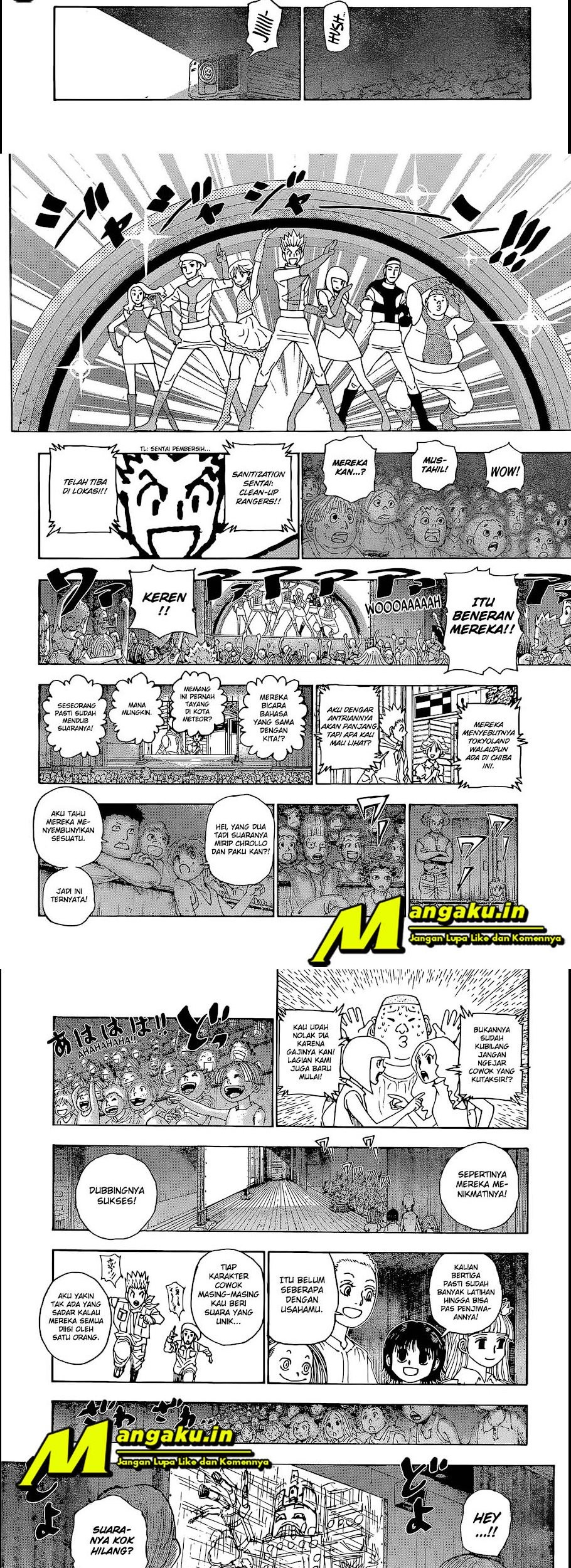 Hunter x Hunter Chapter 396 Gambar 3