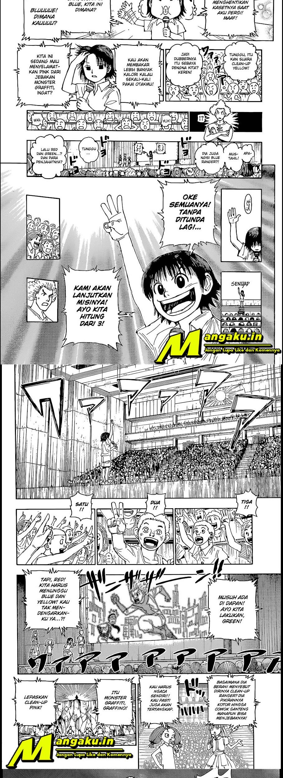 Hunter x Hunter Chapter 396 Gambar 5