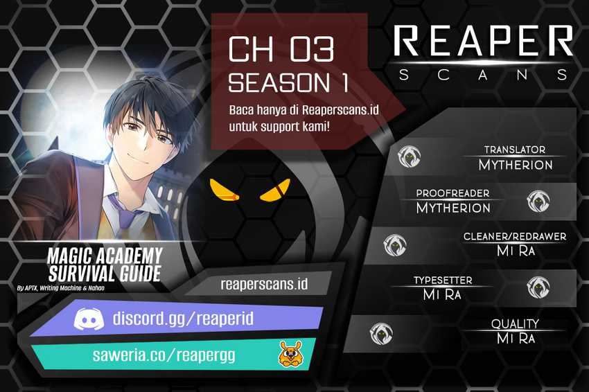 Komik Magic Academy Survival Guide Chapter 03 gambar nomor 1